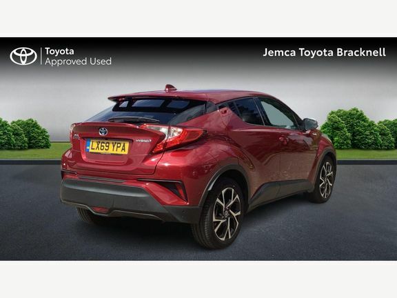Toyota C-Hr 1.8 Vvt-h Design Cvt Euro 6 Ss Red #2