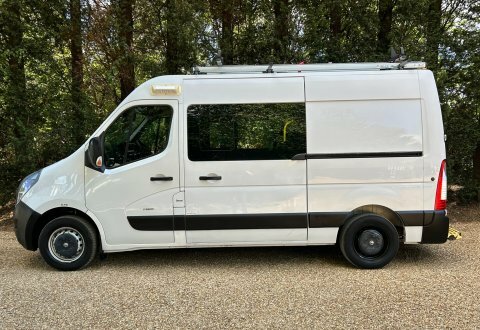 Vauxhall Movano 3500 L2 H2 BF20UOY White #4