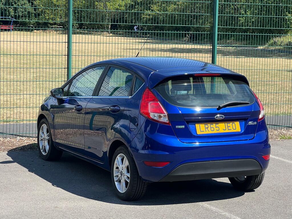 Ford Fiesta Petrol LR65JEO Blue #4