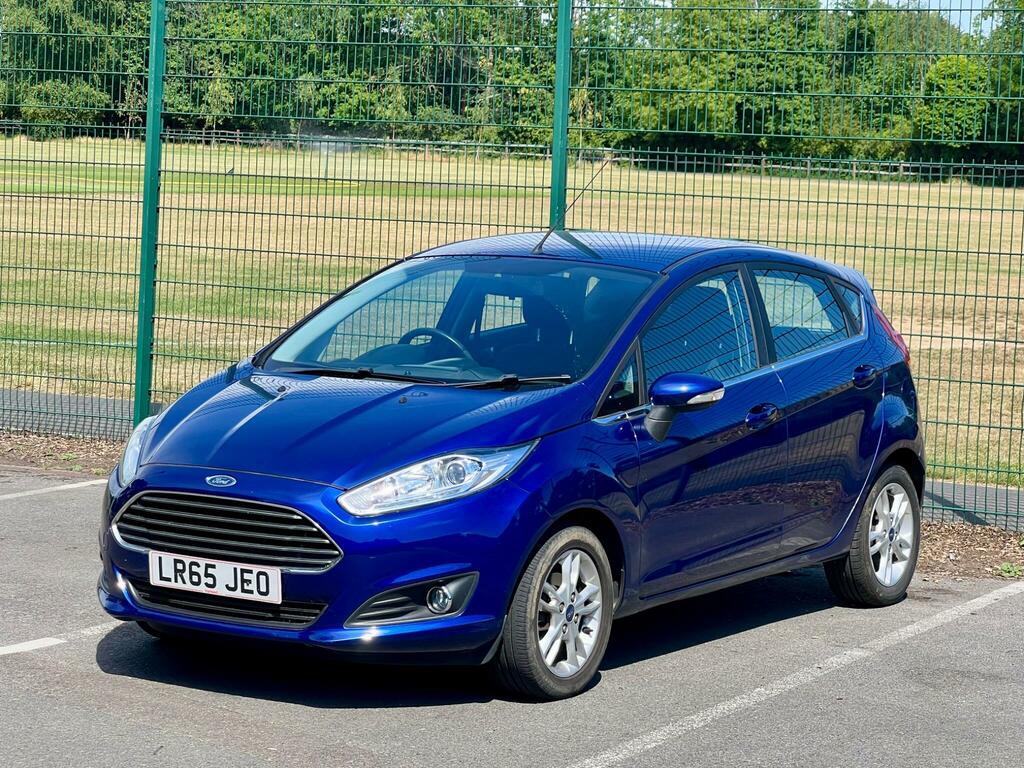 Ford Fiesta Petrol LR65JEO Blue #3