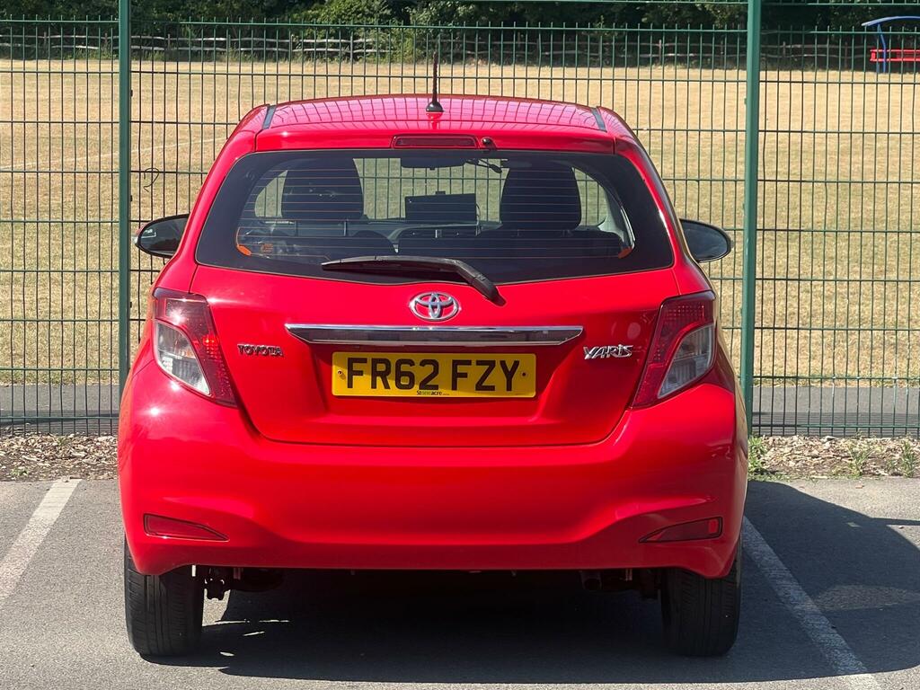 Toyota Yaris Petrol Red #6