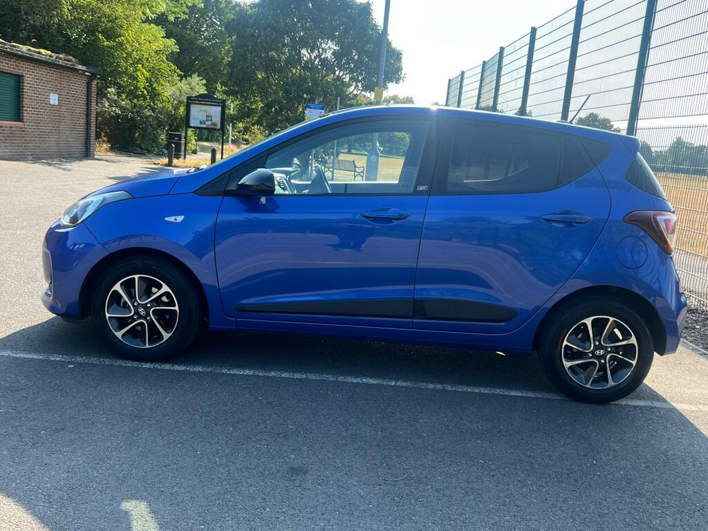 Hyundai I10 Petrol Blue #5