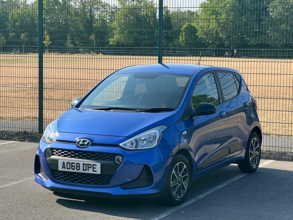 Hyundai I10 Petrol Blue #3