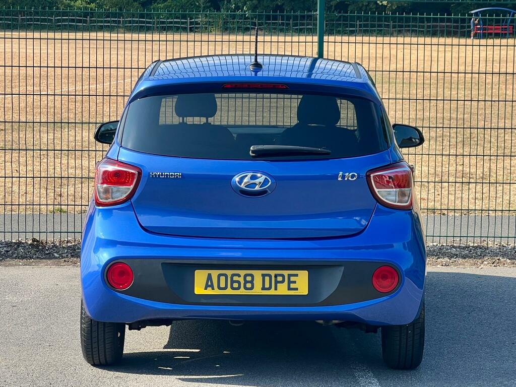 Hyundai I10 Petrol Blue #6