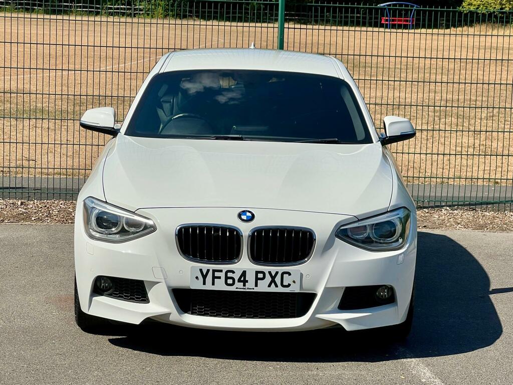 BMW 1 Series Petrol YF64PXC White #2