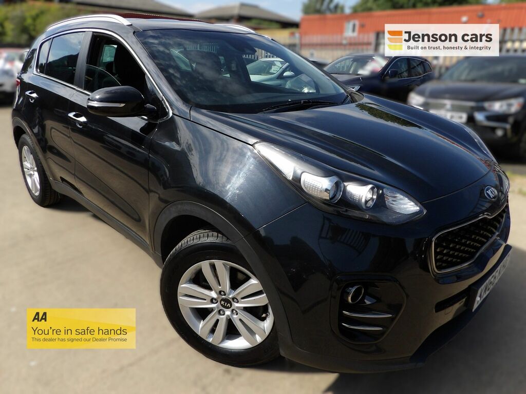 Kia Sportage 1.7 Crdi 2 Suv Euro 6 S S 114 Black