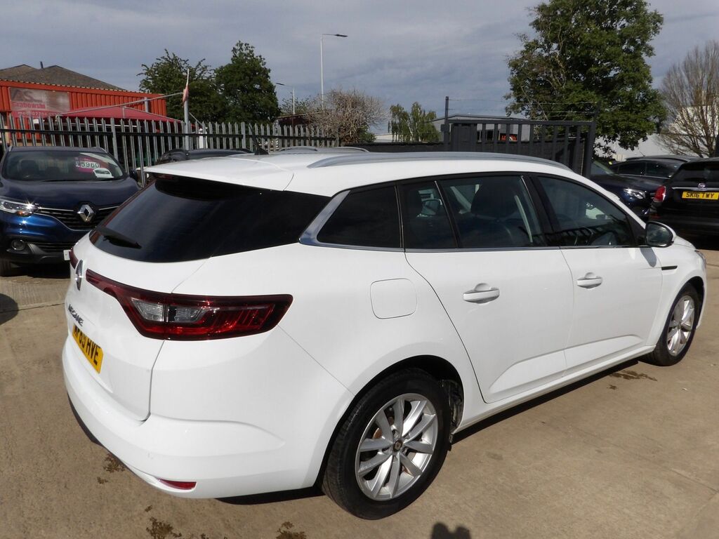 Renault Megane 1.5 Blue Dci Play Sport Tourer E White #6
