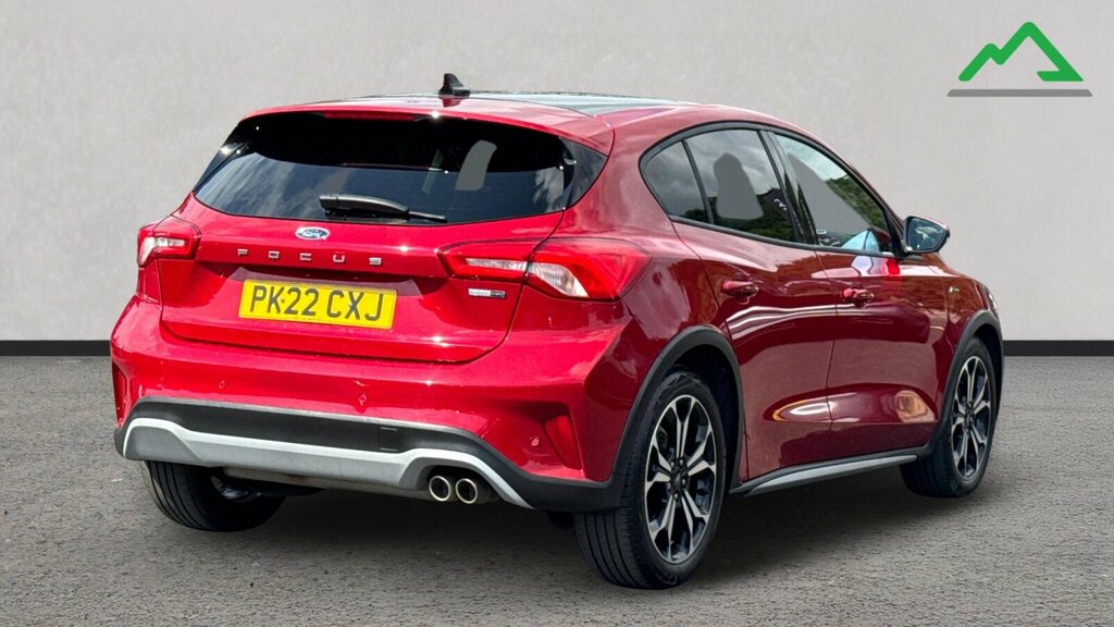 Ford Focus 1.0T Ecoboost Mhev Active X Edition Euro 6 Ss 5 PK22CXJ Red #6