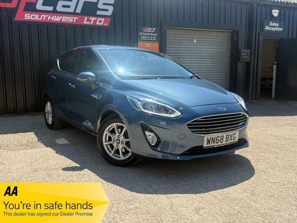 Ford Fiesta 1.0T Ecoboost Zetec Euro 6 Ss Blue