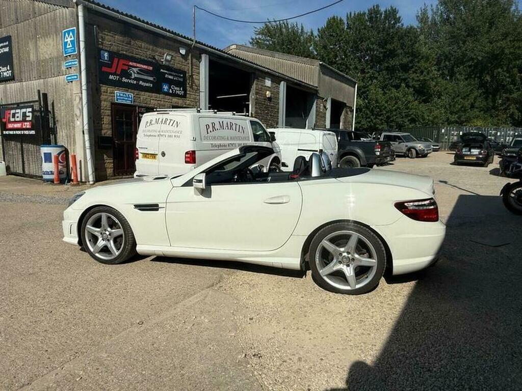 Mercedes-Benz SLK Convertible 2.1 Slk250 Cdi Blueefficiency G-tronic Silver #19