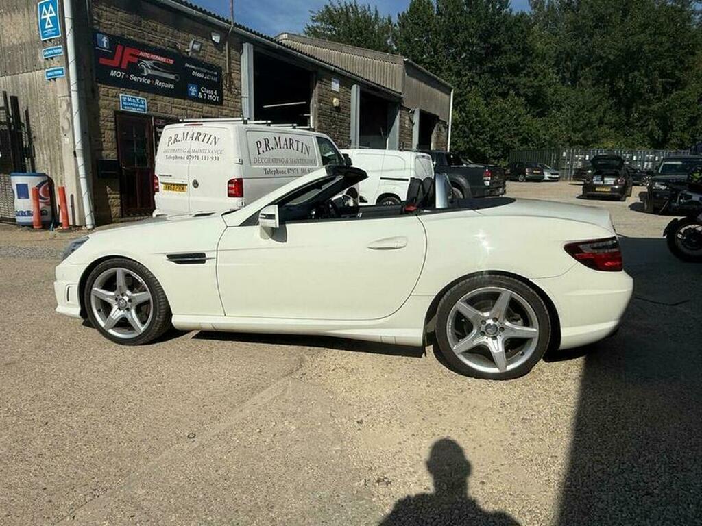 Mercedes-Benz SLK Convertible 2.1 Slk250 Cdi Blueefficiency G-tronic Silver #18