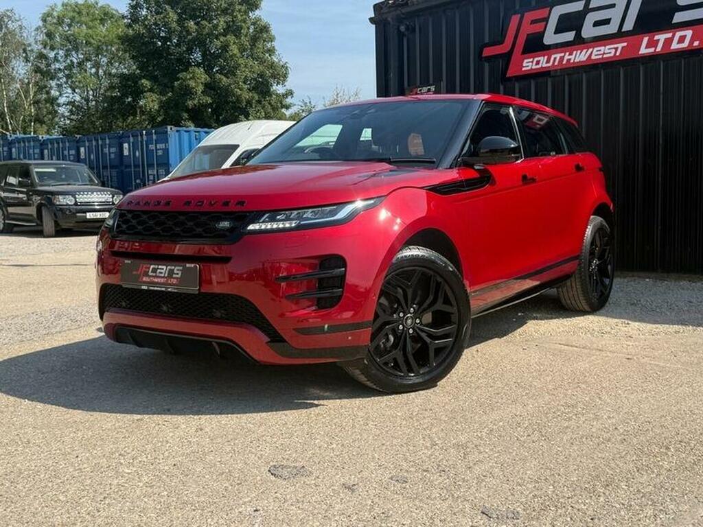 Land Rover Range Rover Evoque 2.0 P250 Mhev R-dynamic S 4Wd Euro 6 Ss Red #5