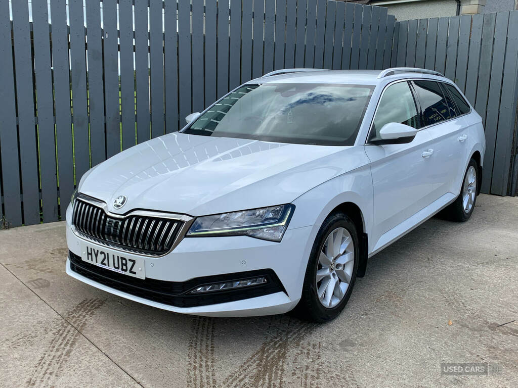 Skoda Superb 2.0 Tdi Cr 122 Se Technology Dsg White