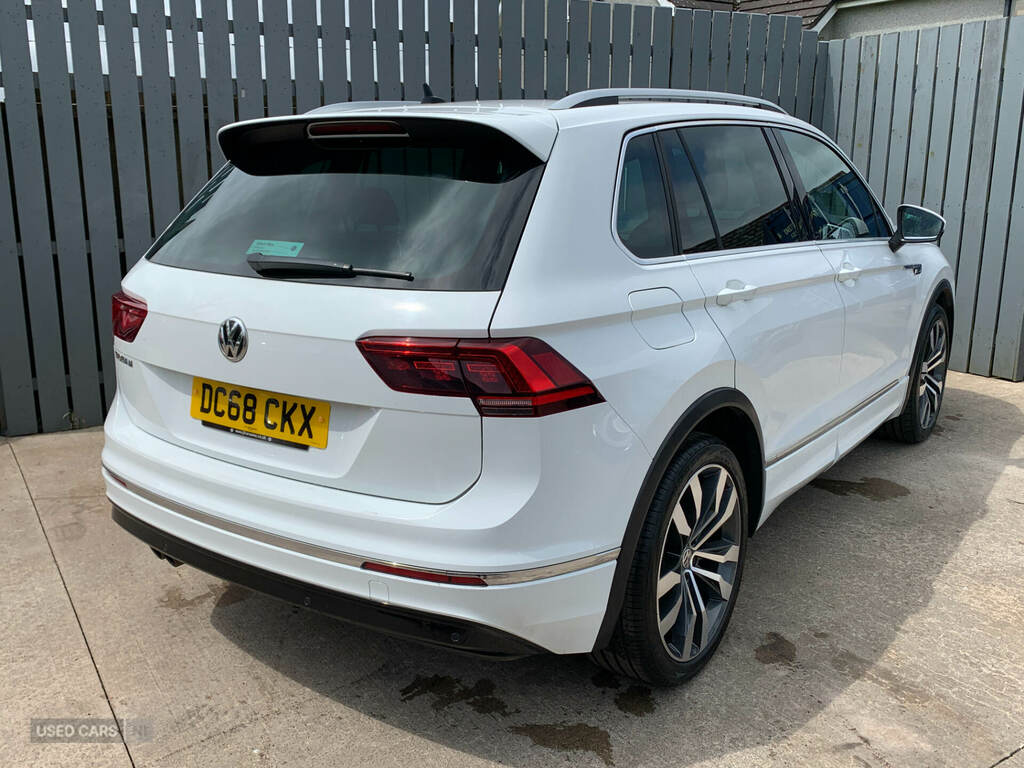 Volkswagen Tiguan 2.0 Tdi 150 R-line White #5