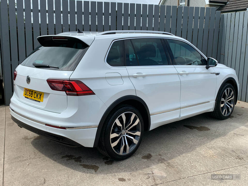 Volkswagen Tiguan 2.0 Tdi 150 R-line White #6