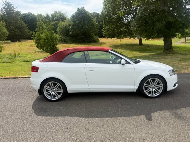 Audi A3 Cabriolet 1.6 Tdi S Line Convertible Euro White #6