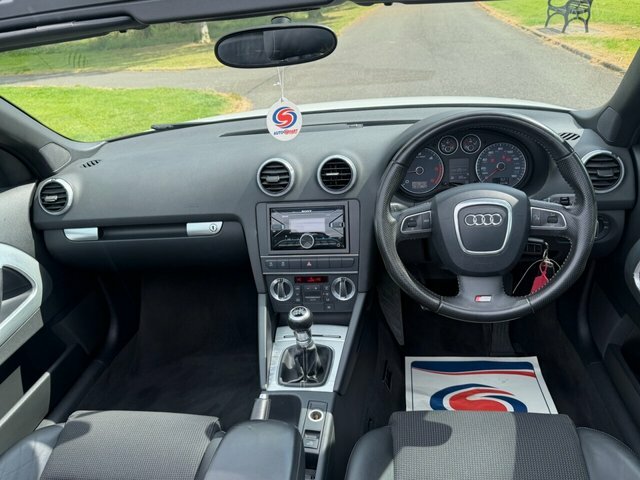 Audi A3 Cabriolet 1.6 Tdi S Line Convertible Euro White #3