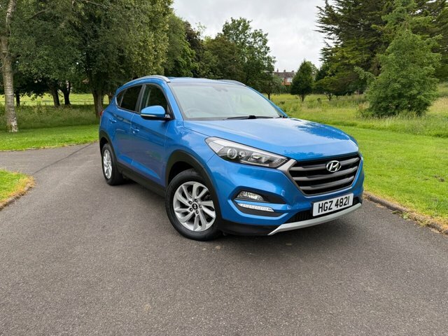 Hyundai Tucson 1.7 Crdi Blue Drive Se Nav Suv Dct Euro Blue