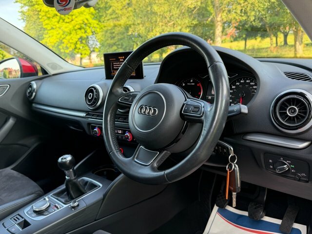 Audi A3 2.0 Tdi Sport Saloon Euro 5 Ss Red #2