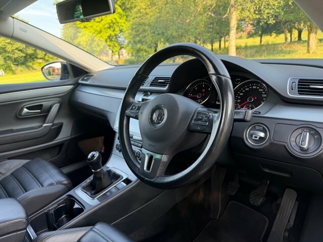 Volkswagen CC 2.0 Tdi Bluemotion Tech Gt Saloon Manua Black #2