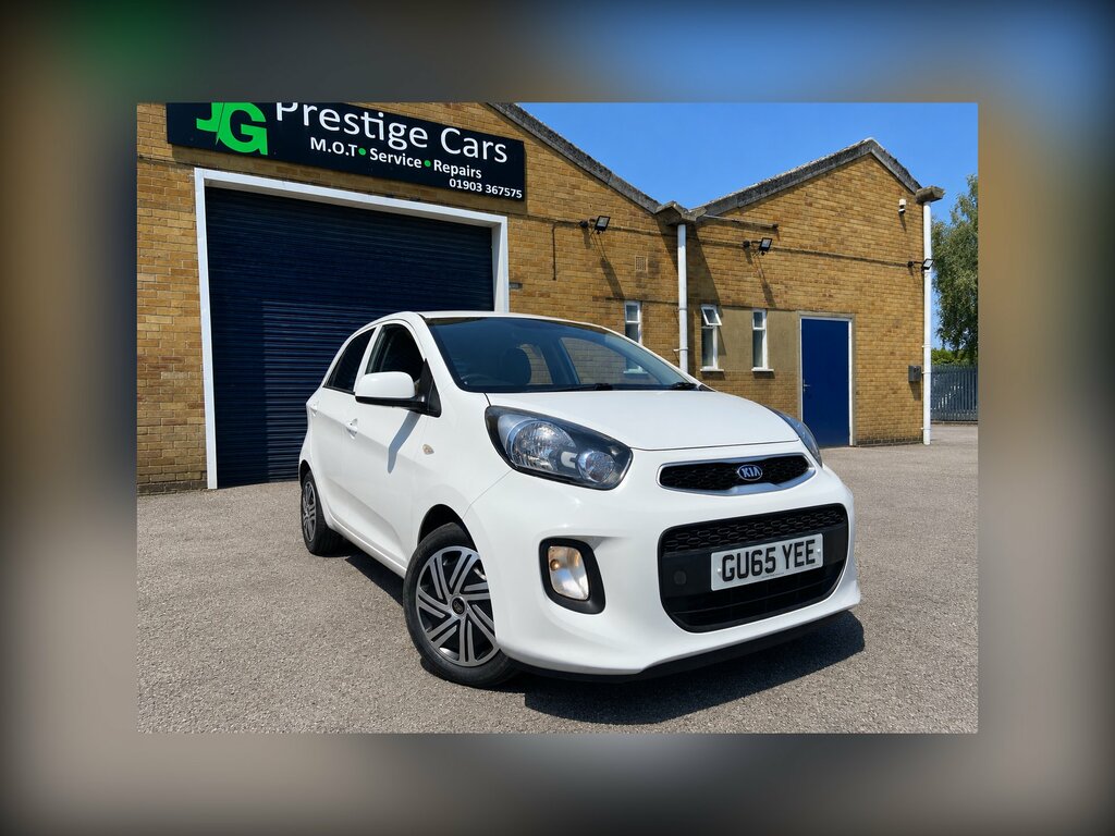 Kia Picanto 1.0 1 Hatchback Euro 6 65 Bhp White
