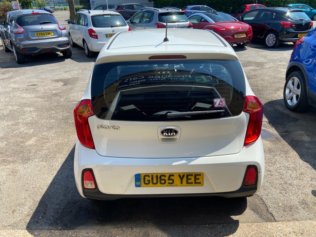Kia Picanto 1.0 1 Hatchback Euro 6 65 Bhp White #3