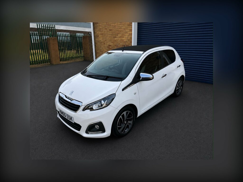 Peugeot 108 1.2 Puretech Allure Top Euro 6 White #2