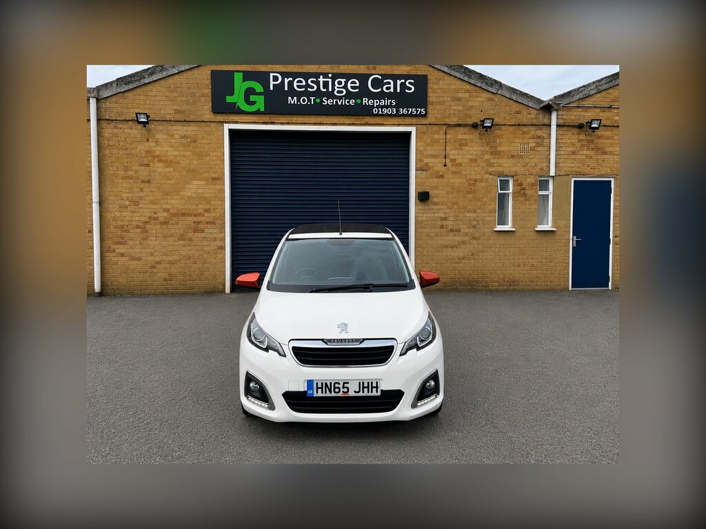 Peugeot 108 1.2 Puretech Roland Garros Top E White #3