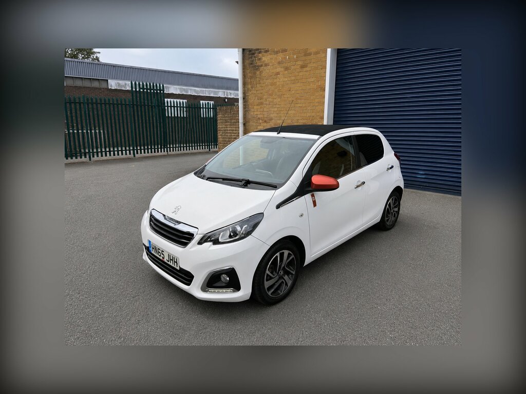Peugeot 108 1.2 Puretech Roland Garros Top E White #2