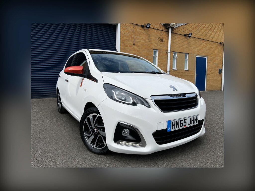 Peugeot 108 1.2 Puretech Roland Garros Top E White