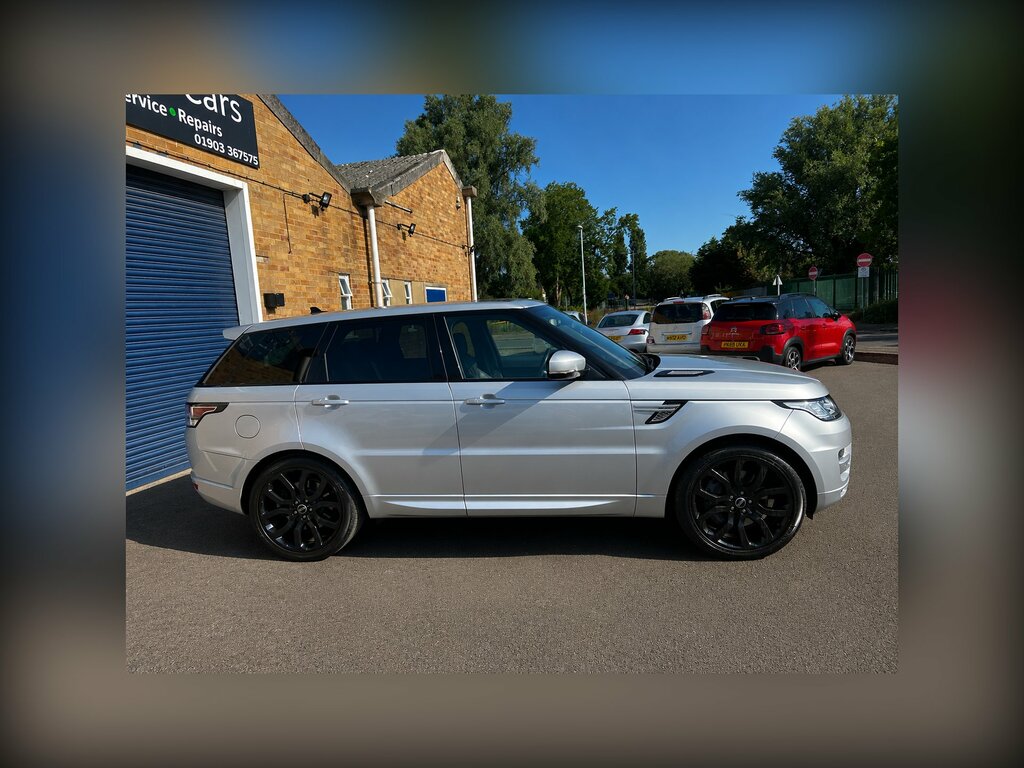 Land Rover Range Rover Sport 3.0 Sd V6 Hse Suv 4Wd Euro 6 Ss Silver #5