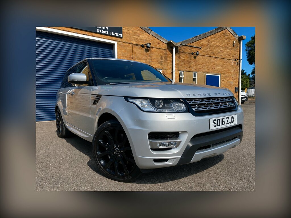 Land Rover Range Rover Sport 3.0 Sd V6 Hse Suv 4Wd Euro 6 Ss Silver #2