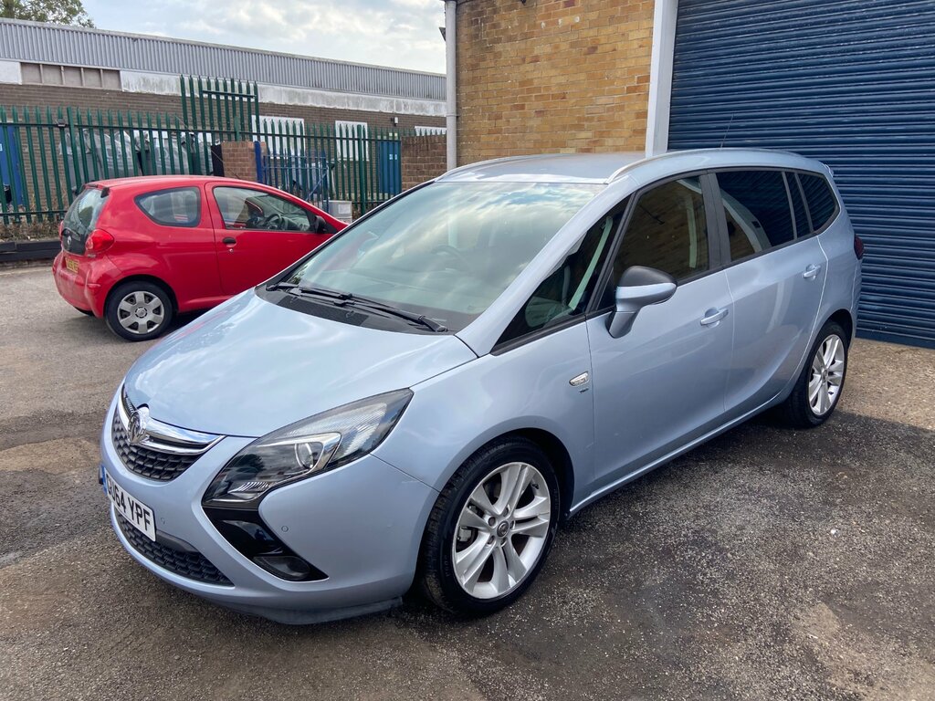 Vauxhall Zafira Tourer 1.4T 16V Sri Mpv Euro 5 140 Ps Silver #4