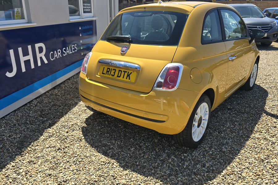 Fiat 500 Hatchback LR13DTK Yellow #5