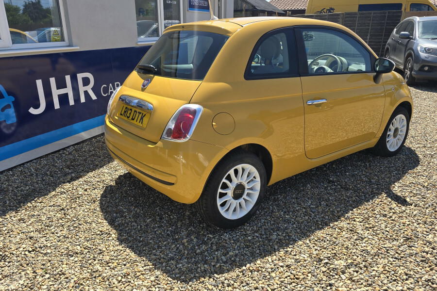 Fiat 500 Hatchback LR13DTK Yellow #4