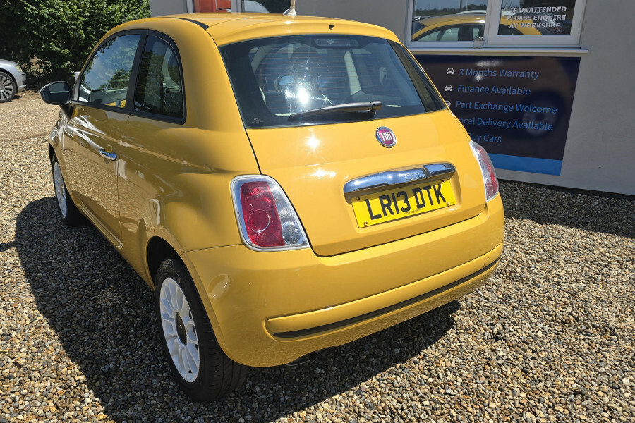 Fiat 500 Hatchback LR13DTK Yellow #6