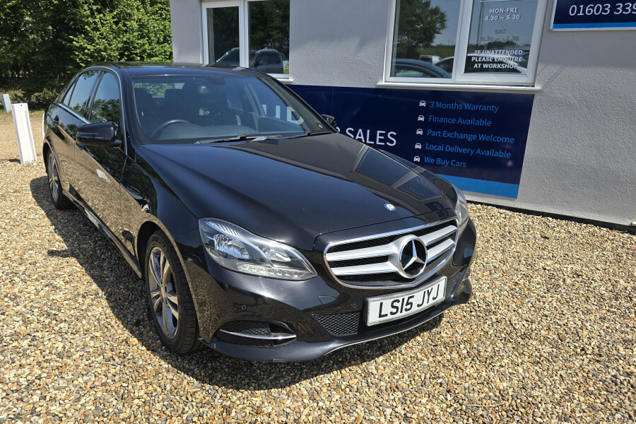 Mercedes-Benz E Class Saloon Black