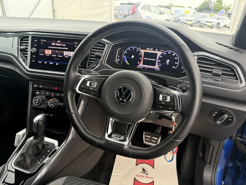 Volkswagen T-Roc Tsi Evo R-line Blue #4