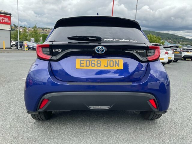 Toyota Yaris 1.5 Vvt-h Design Hatchback Hybrid E-cvt Blue #2