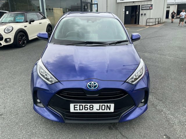 Toyota Yaris 1.5 Vvt-h Design Hatchback Hybrid E-cvt Blue #6