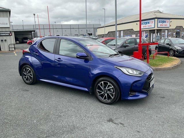 Toyota Yaris 1.5 Vvt-h Design Hatchback Hybrid E-cvt Blue #3