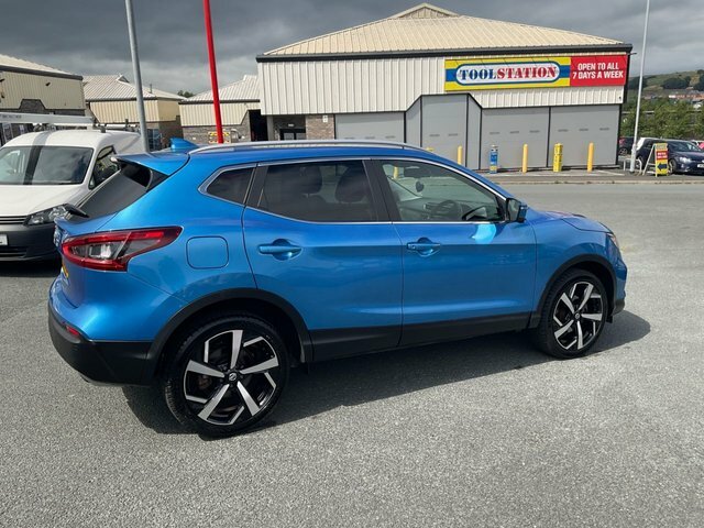 Nissan Qashqai 1.3 Dig-t Tekna Suv Euro 6 S S Blue #4