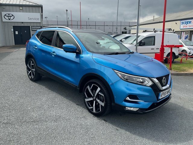 Nissan Qashqai 1.3 Dig-t Tekna Suv Euro 6 S S Blue