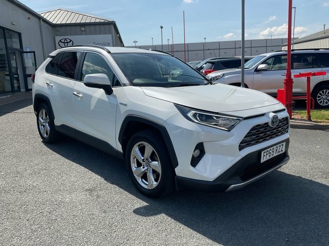 Toyota Rav 4 2.5 Vvt-h Excel Suv Hybrid Cvt 4Wd Euro White