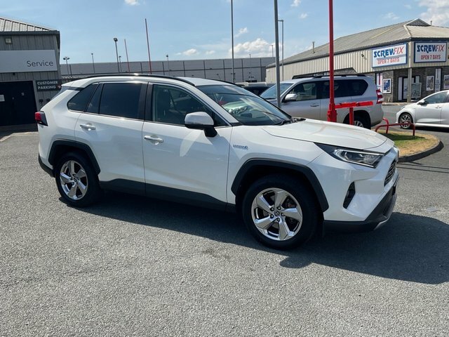 Toyota Rav 4 2.5 Vvt-h Excel Suv Hybrid Cvt 4Wd Euro White #2
