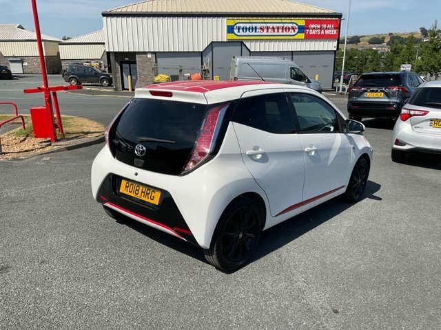 Toyota Aygo 1.0 Vvt-i X-press Hatchback Euro White #4
