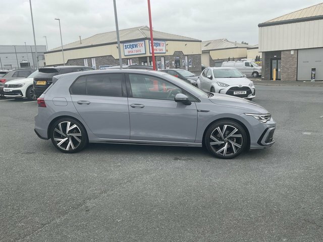 Volkswagen Golf 1.5 Etsi Mhev R-line Hatchback Hybrid D Grey #3