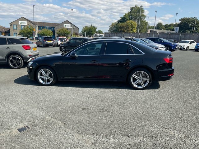 Audi A4 2.0 Tdi S Line Saloon Euro 6 S Black #5
