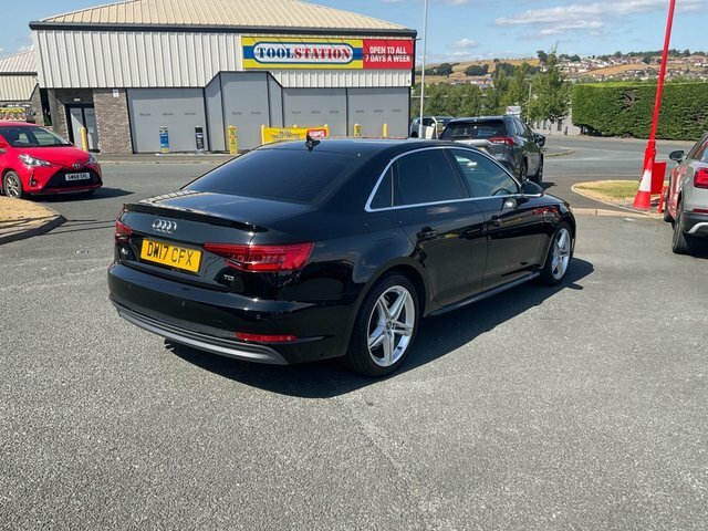 Audi A4 2.0 Tdi S Line Saloon Euro 6 S Black #4