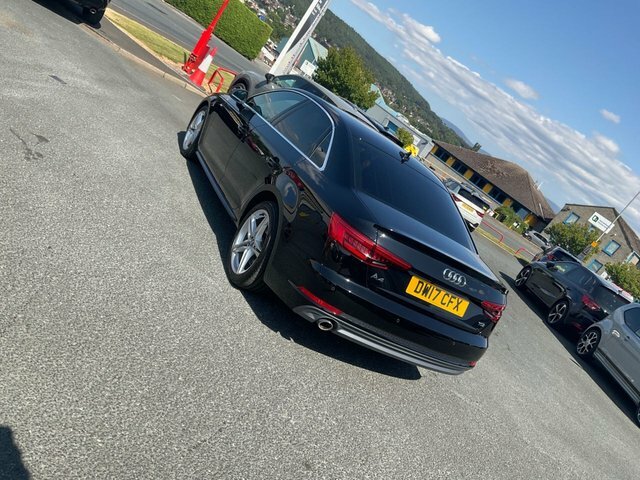 Audi A4 2.0 Tdi S Line Saloon Euro 6 S Black #6